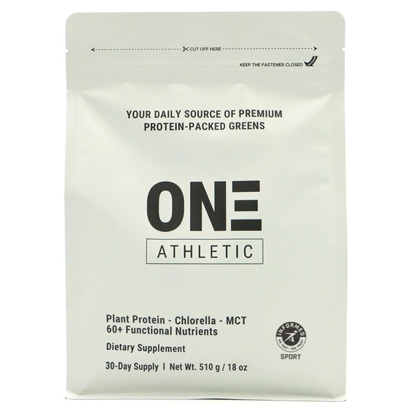 Sun Chlorella ON3 Athletic Protein Greens Supplement with chlorella, eleuthero