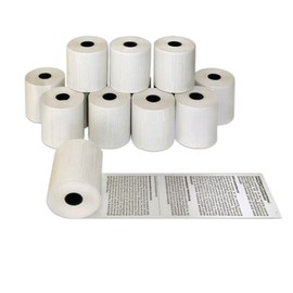Pack of 10 Thermal Rolls 57 x 25 x 12 mm Diameter 45 mm with SEPA Direct Debit BPA Free for EC Cash Devices Rolls Thermal Paper Made in Germany HUTNER