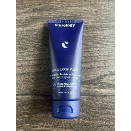 Curology Acne Body Wash 3.4oz Salicylic Acid &Tea Tree Oil New Sealed+FREEGIF