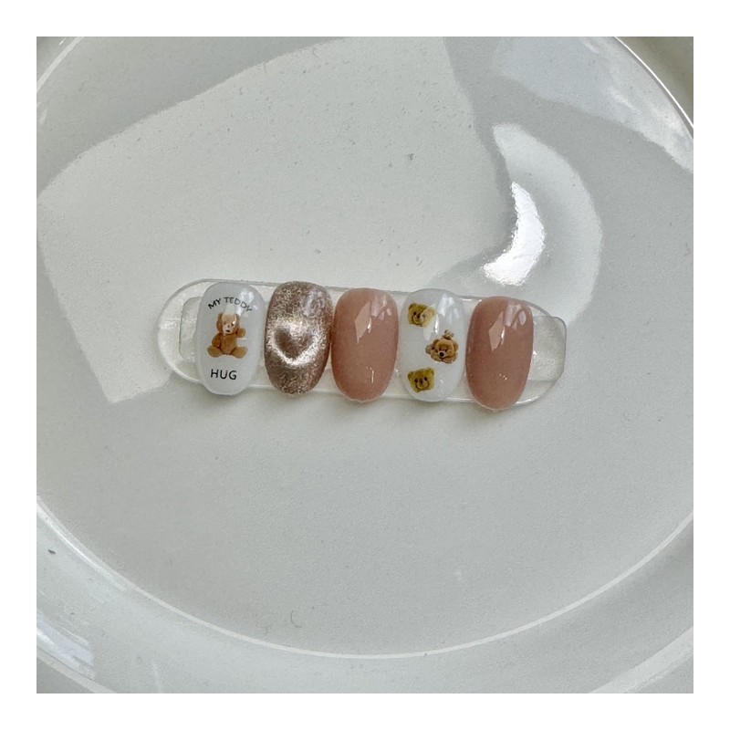 Dara Beauty 2024 June Art of the MonthBear Nail❣ -