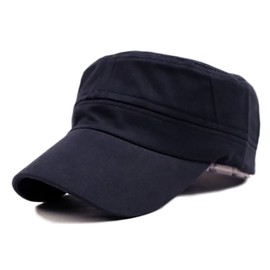 One Limitation Military Cap CP 002, Simple, Plain, Unisex, One Size Fits All, blue