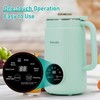 Nut Milk Maker,40oz Large Capacity Stainless Steel Automatic Soy Milk