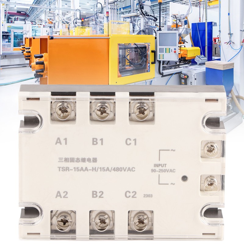 3 Phase Solid State Relay Fast Switching Speed Noise Free