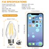 BRIMAX F15 4W Led Porch Light Bulbs Outdoor, Equivalent 40W