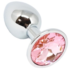 Praxia Jewelry, Plug, Expansion, Training, Pink, Small Size, Diameter 1.1 inches (2.8 cm)