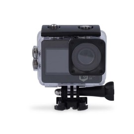 Nedis Action Cam - 5K@30fps - 16 MPixels - Waterproof up to 30.00 m - 80 min - Wi-Fi - App Available for: Android/iOS - Includes Bracket - Black