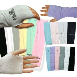 Cooling Sleeves Collection (Hand & Arm) - KC Certified, Printable Geo Hand Cooling Sleeve (White) 6ea