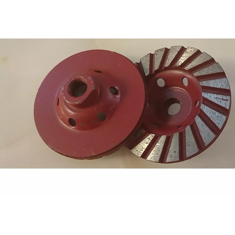 Roxx Tools 4 Inch Diamond Turbo Cup wheel 3 PIECE