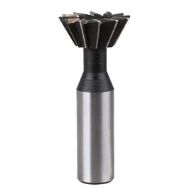 HSS Dovetail Cutter Straight Shank End Mill Cutter Metal Working Mold Tool Router Bit