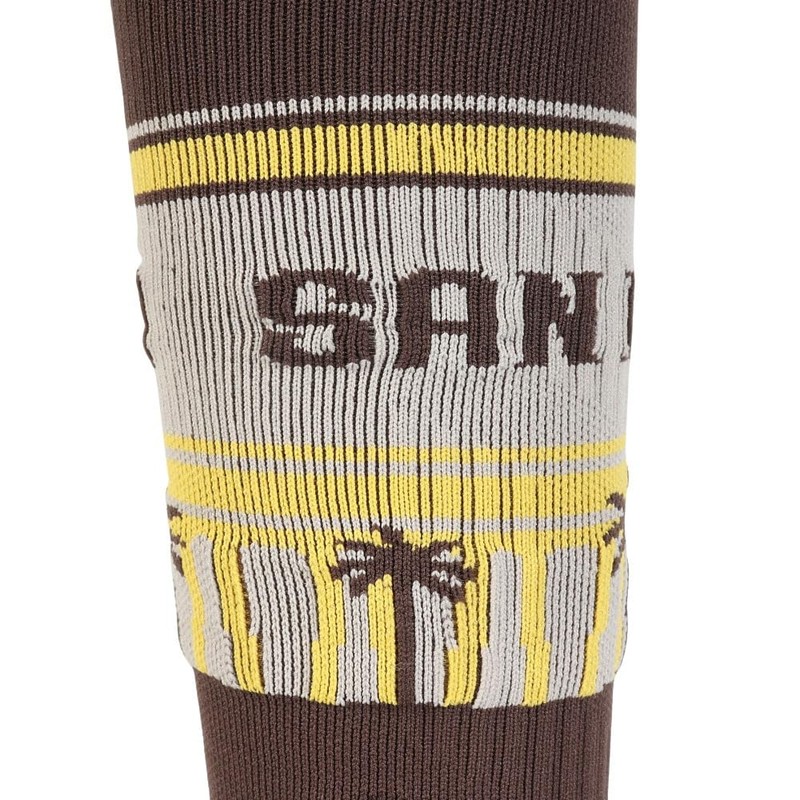 Stance 01003 SD PALMS OTC BROWN Socks, BROWN (01003)