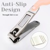 Nail Clippers with Nail File – Thick Nail Cutters Fingernails