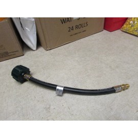 Flame King Inverted Flare Flame King RV 12" Pigtail Propane Hose Tank Connector Trailer