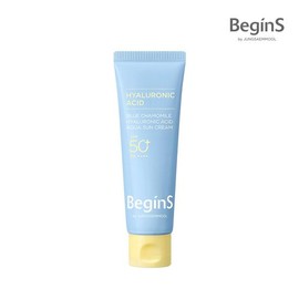 Begins by Jung Saem Mool Blue Chamomile Hyaluronic Acid Moisture Sun Cream [gift] / 비긴스 바이 정샘물 블루 캐모마일 히알루론산 수분 선 크림 [gift]