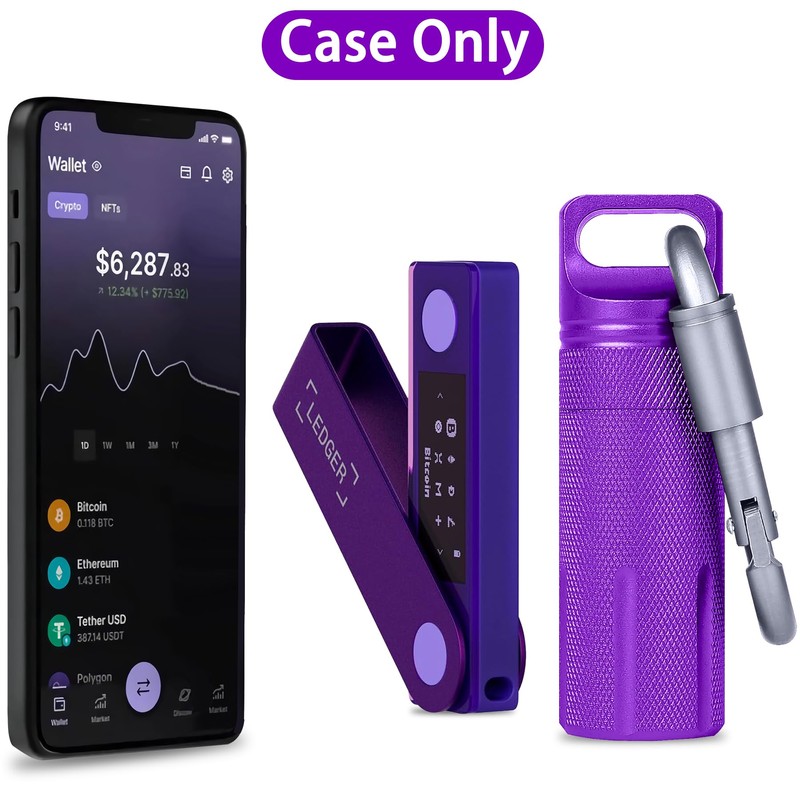 Aenllosi Case for Ledger Nano X/Nano S/Nano S Plus Hardware