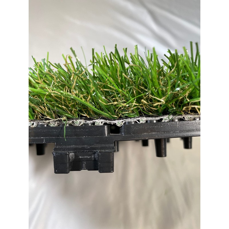 Artificial Turf, Realistic Type, Set of 10, 11.8 x 11.8
