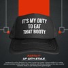 All Trucker Black Hats, Black, Medium-X-Large