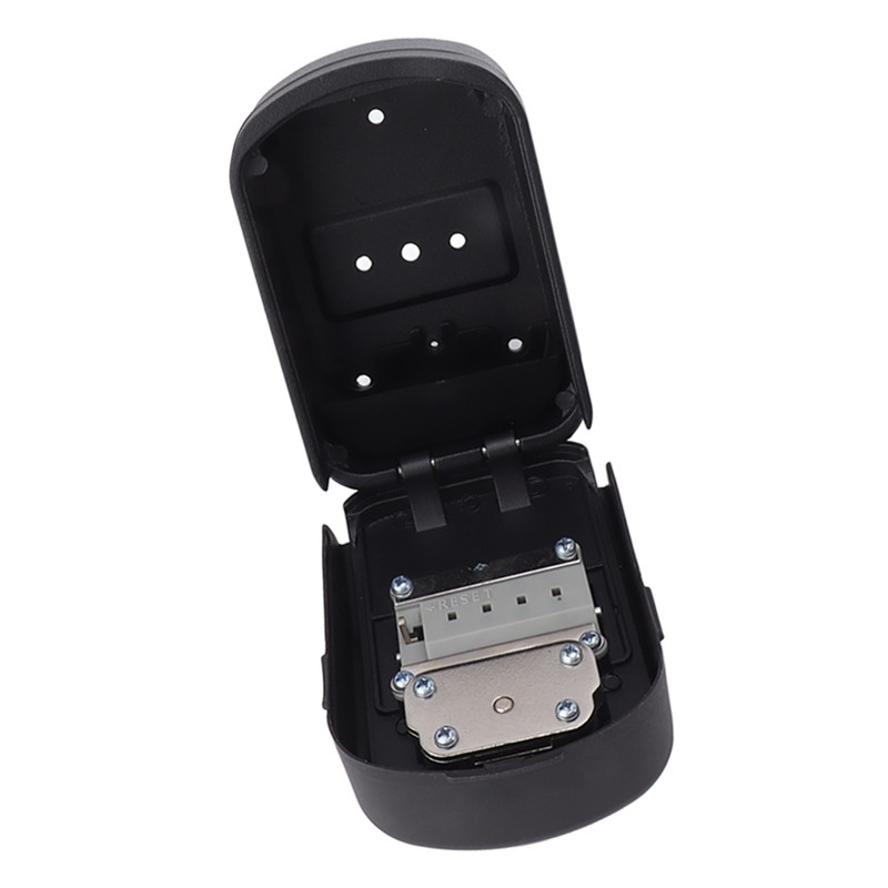 Security Case Lock Box Wall Mounted Waterproof Lockbox Aluminum Alloy