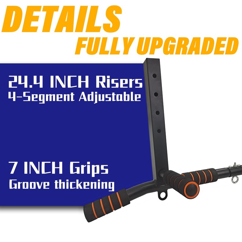 BDL Joist Mount Pull Up Bar, Heavy Duty Chin Up