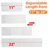 MUDEELA Clear Spice Drawer Organizer, 4 Tier- 2 Set (8