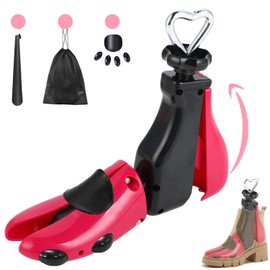 Satauko Boot Shoe Stretcher for Women, Shoe Tree Expander Men Stretch Width & Length, Adjustable Unisex Boot Wide Feet, Leather Boot Widener for Wide Feet, (1 Piece, Women size 6-11, Men's 5-9.5)