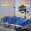 NEVERLAND Pontoon Boat Cover Waterproof Heavy Duty Trailerable Boat Cover