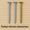 Wood Screws 3.5 x 25 mm Galvanised with Torx Countersunk
