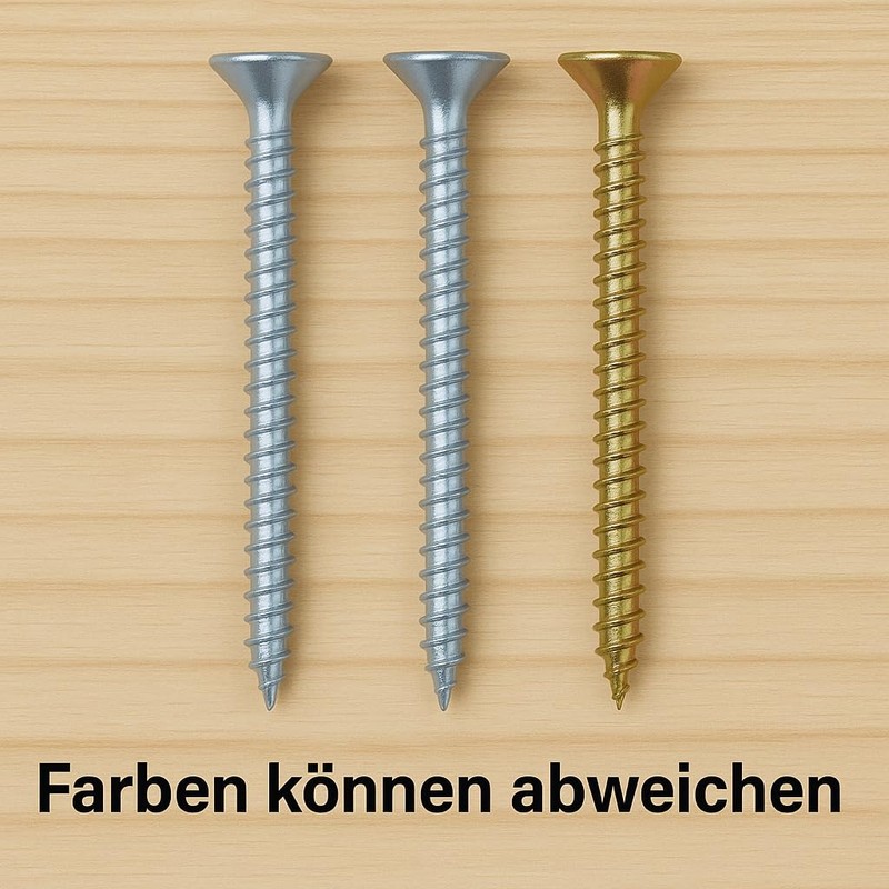 Wood Screws 3.5 x 25 mm Galvanised with Torx Countersunk