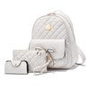 NICOLE & DORIS Backpack Women's Small Backpack and Handbag 3-Piece