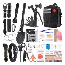 1 Kit De Supervivencia De Emergencia Para Camping 29 En1