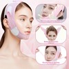 VEGCOO Double Chin Reducer, Reusable V-Shaped Mask, Facelift Mask, Chin