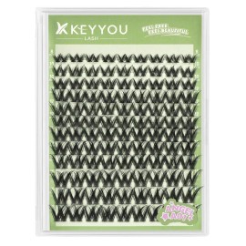 Kiyu 키유 래쉬 클러스터 144Pcs D 컬 엔젤 속눈썹 연장 두꺼운 위스피 내추럴 밴드 방수 DIY 홈 A01-D-8-18MIX [Angel C01 Kit-8-18MIX] Kiyu Lash Cluster 144Pcs D Curl Angel Eyelash Extension Thick Wispy Natural Band Waterproof DIY Home A01-D-8-18MIX [Angel C01 Kit-8-18MIX]