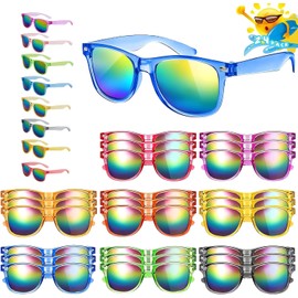 24PCS de Gafas de Sol de Neón para Niños, Gafas de Sol para Niños con Protección UV400, Perfectas para Regalos de Fiesta de Niños y Niñas, Fiestas de Cumpleaños, Regalos para Niños