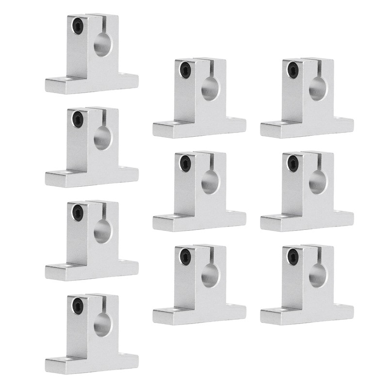 10 Pcs Linear Motion Rail Guide Support Aluminum Alloy High