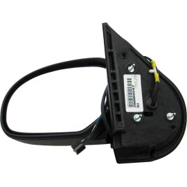 General Motors 20843116 OEM Driver Mirror 09-13 Silverado Tahoe Yukon Black/Black Grain DL8