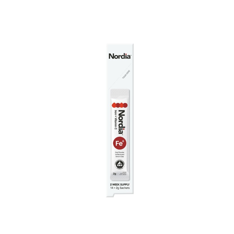 Nordia Iron+vit C Sachets 14pk