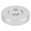 Phonograph Record Adapter Metal Turntable Disc Accessory Replacement Part Silver