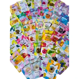 Mascarillas Faciales De Tela Kawaii Coreana 250 Piezas