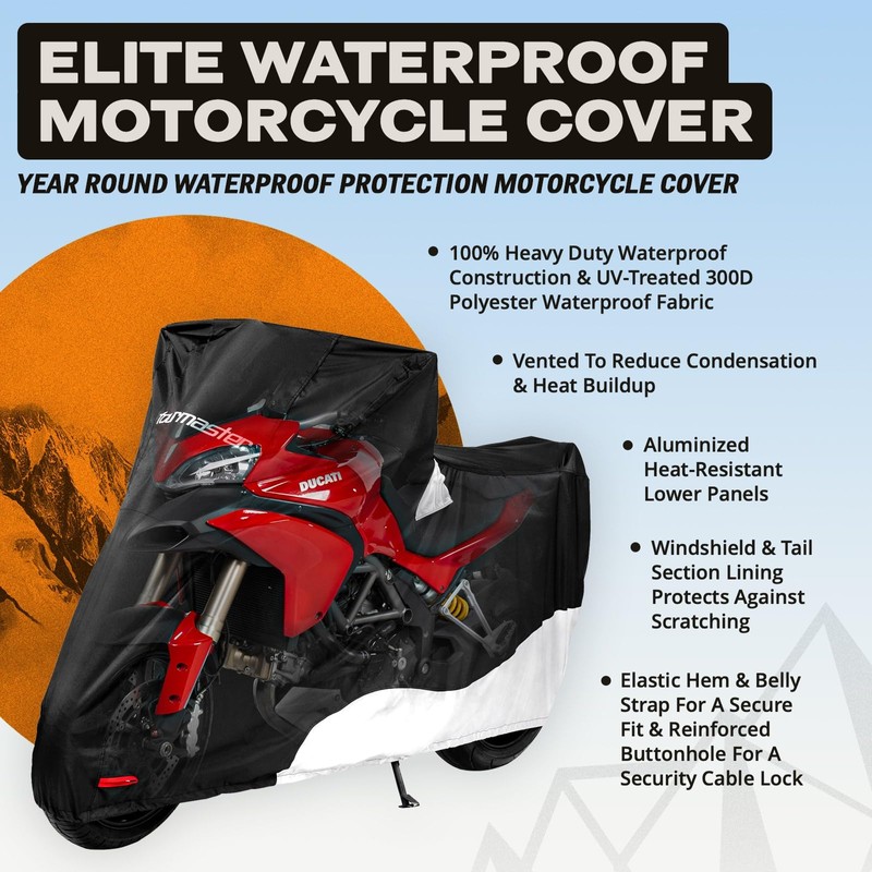 Tourmaster Elite Waterproof Motorcycle Cover