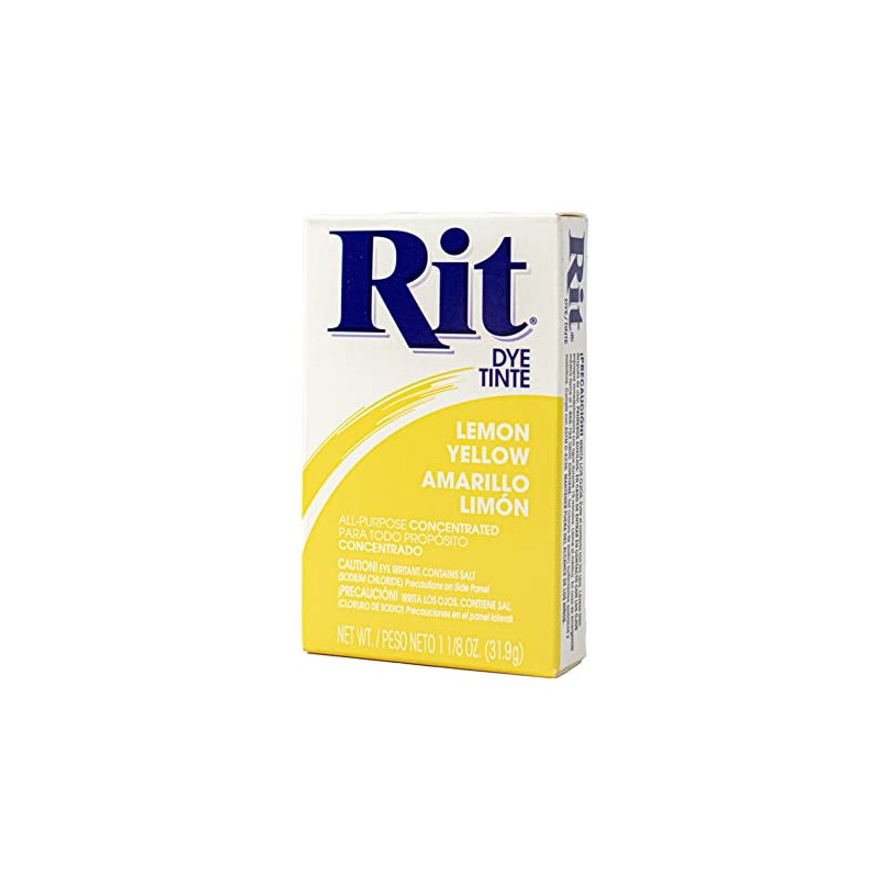 Rit Dye Powder 31.9g Lemon Yellow