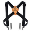 OUFABE Binocular Harness Strap, X-shaped Adjustable and Deluxe Bino Chest