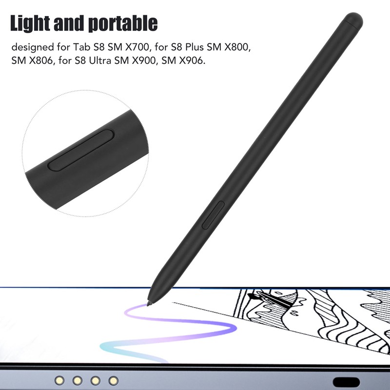 For Tab S8 Stylus Highly Sensitive Accurate Size Durable Stable