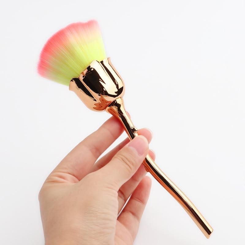 AKOAK 1 paquete de cepillo limpiador de uñas con diseño