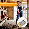 ChamThingzeal Large Chicken Poop Scooper,15 Inch Coop Scoop,Chicken Coop Rake
