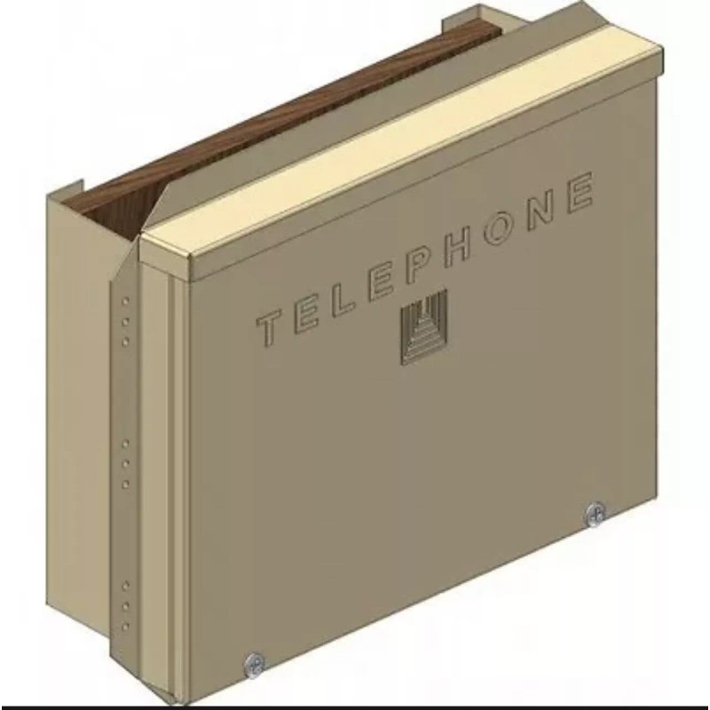 Orbit UM1100-PH MODULAR INTERFACE SERVICE ENCLOSURE WITH EMBOSSED "TELEPHONE" TE