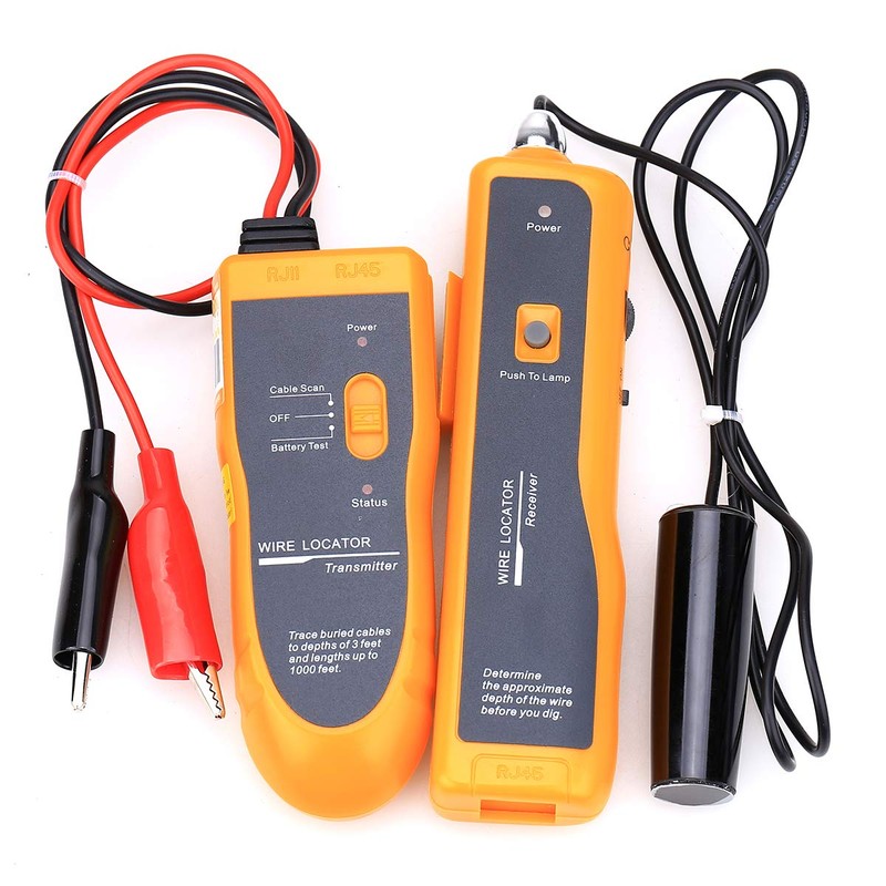 Nf-816 Cable Wire Locator Tracker Metal Pipes Electrical Wires Coax