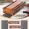 Aoefykp 3°/23°/35°/90° Guitar Fret File & Fret Beveling File –