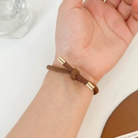 SURALIN Pack of 21 Elastic Knotted Hair Bands, Hair Scrunchie, Original Hair Scrunchie, Bracelet, Hair Accessories for Thick, Thin and Curly Hair