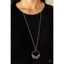 Paparazzi Jewelry Accessories - Galactic Glow - Multi Necklace - Vintage