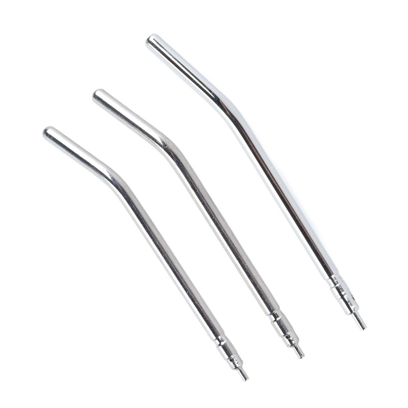 10pcs Oral Care Air Water Syringe Tips Debris Removal Stainless