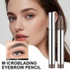 Eyebrow Filler Pen - 2-in-1 Microfilling Eyebrow Pencil | Long-Lasting